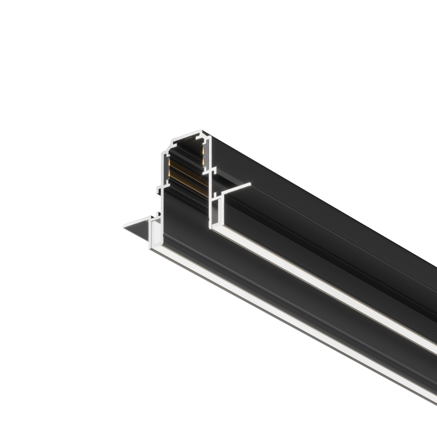 Maytoni Technical Busbar trunkings Exility Шинопровод встраиваемый цвет: черный TRX034LS-222B