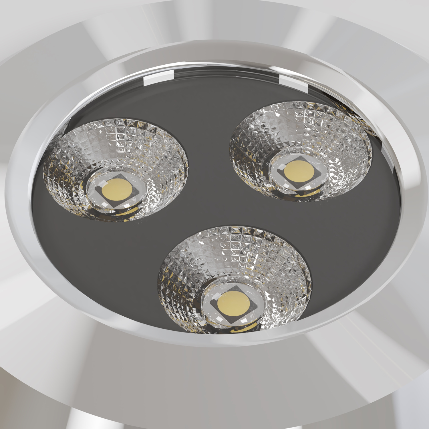 Maytoni Outdoor Flash Встраиваемый светильник цвет: серебро O044DL-L3S3K