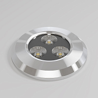 Maytoni Outdoor Flash Встраиваемый светильник цвет: серебро O044DL-L3S3K