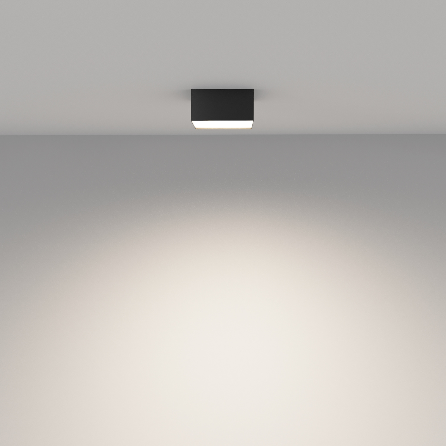 Maytoni Technical Zon Потолочный светильник цвет: черный C032CL-12W4K-SQ-B