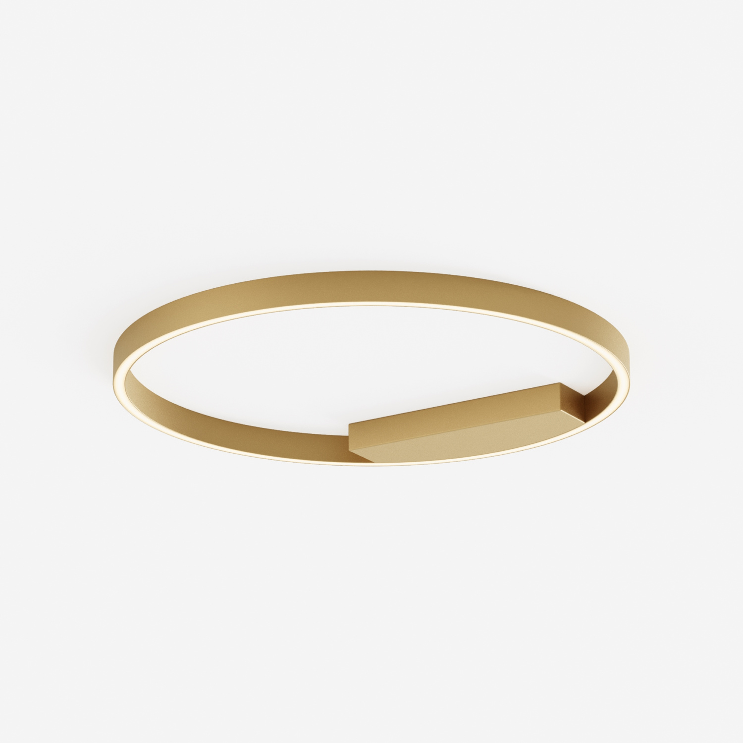 Maytoni Modern Rim Потолочный светильник цвет: латунь MOD058CL-L35BSK