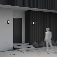 Maytoni Outdoor Remsa Настенный светильник (бра) цвет: черный O034WL-01B