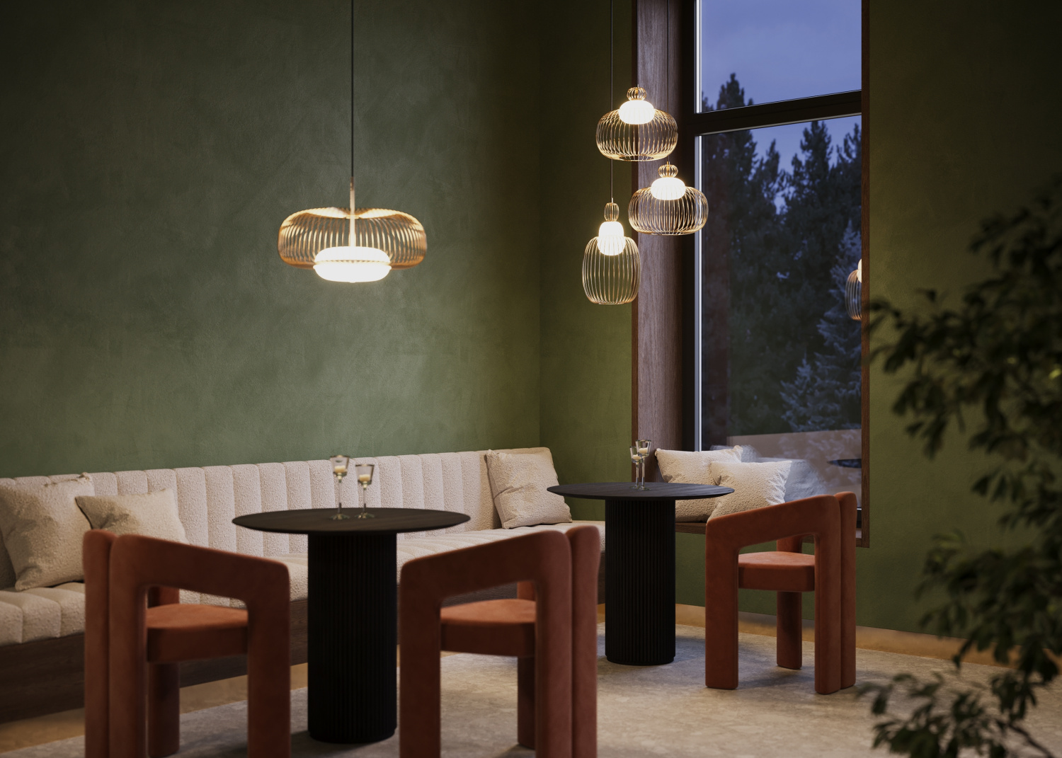 Maytoni Modern Levitation Подвесной светильник цвет: латунь MOD376PL-L30G3K