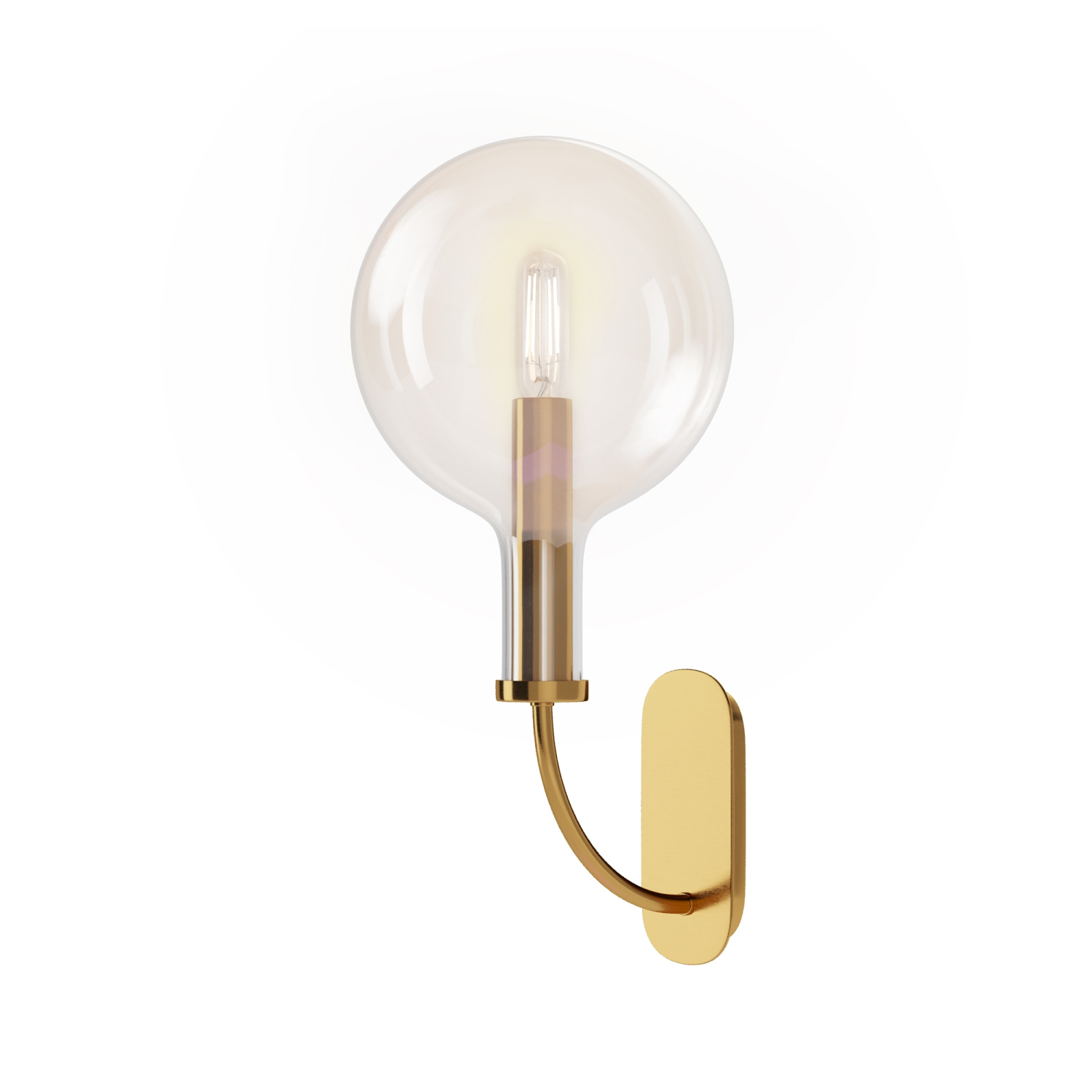 Maytoni Modern Status Настенный светильник (бра) цвет: латунь MOD333WL-01BS