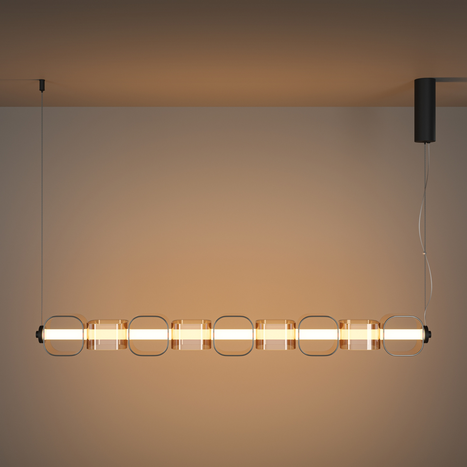 Maytoni Modern Ritmo Подвесной светильник цвет: черный MOD381PL-L45B3K