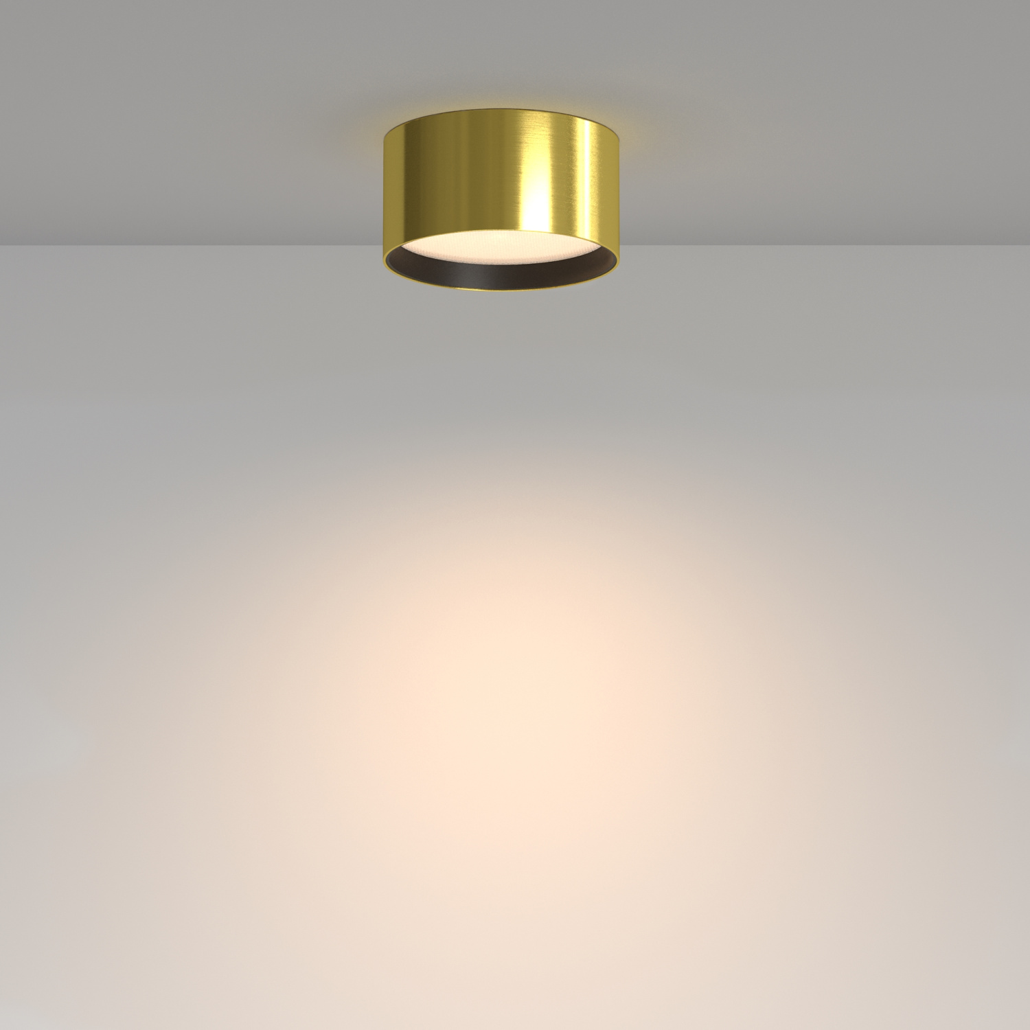 Maytoni Technical Glare Потолочный светильник цвет: латунь C091CL-12W3K-BS