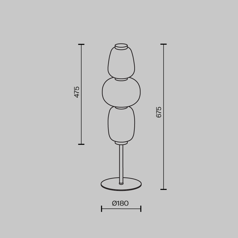 Maytoni Modern Pattern Настольный светильник цвет: золото MOD267TL-L28G3K