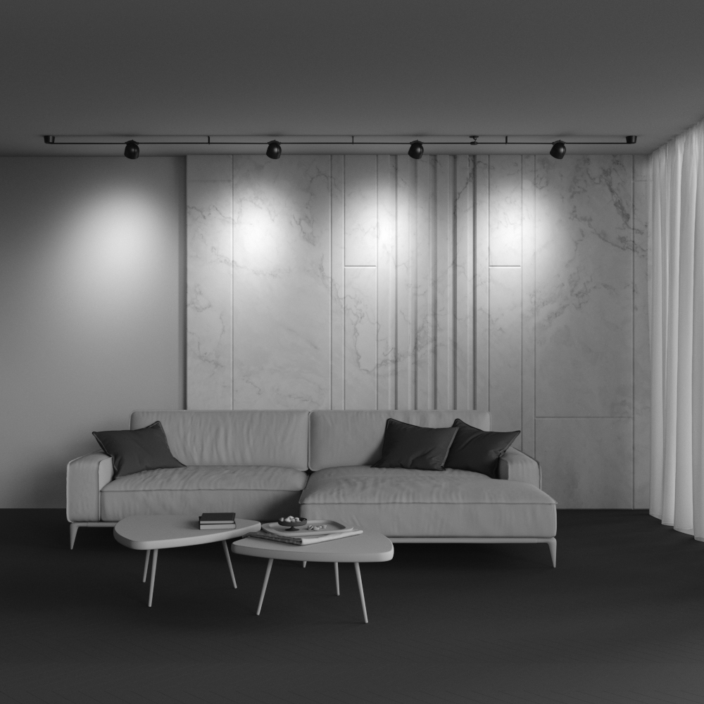 Maytoni Technical Cup Подвесной светильник цвет: черный TR124B-12W4K-M-B