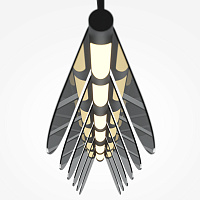 Maytoni Modern Fluffy Подвесной светильник цвет: черный MOD319PL-L30B3K