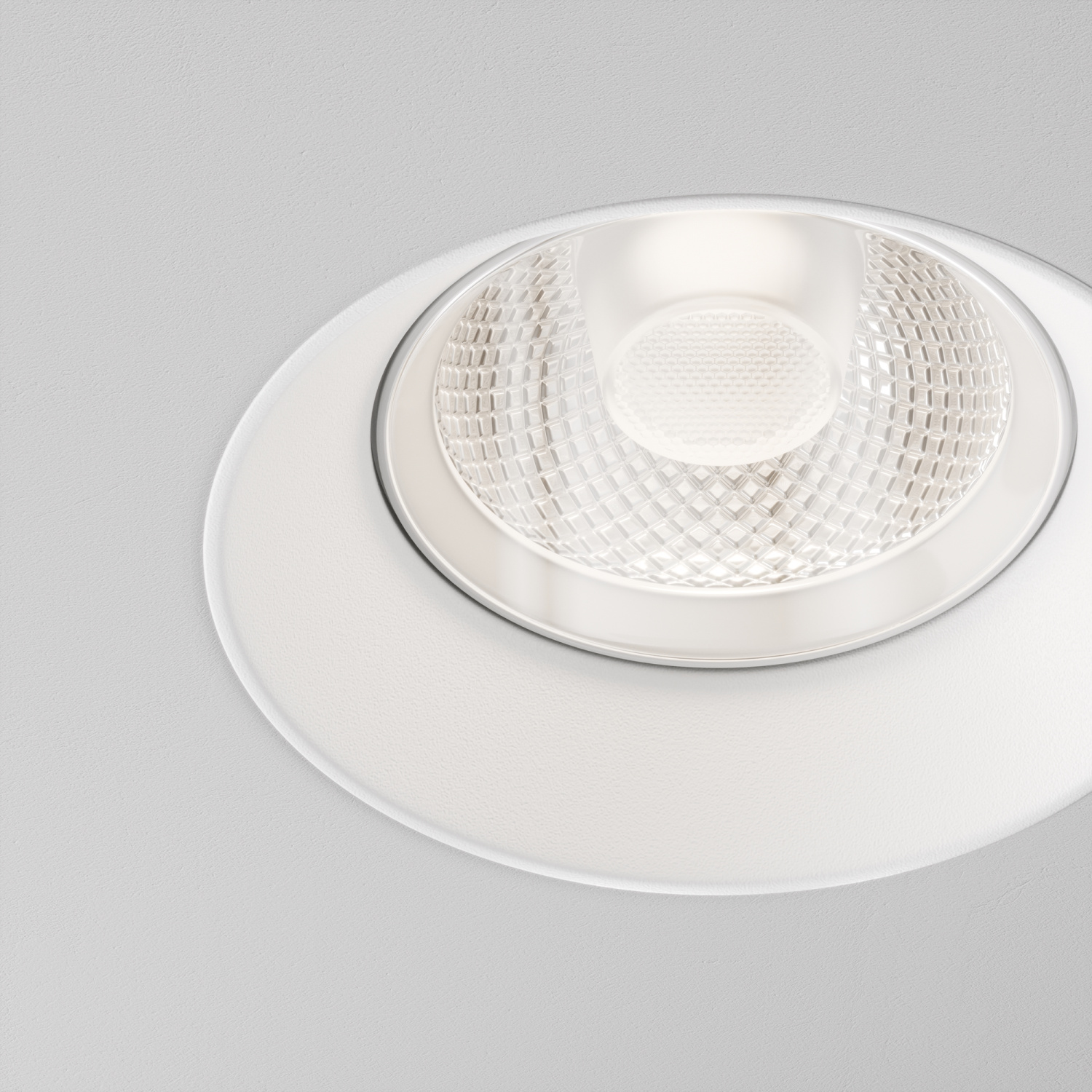 Maytoni Technical Flint Встраиваемый светильник цвет: белый DL101-GU10-TRS-W