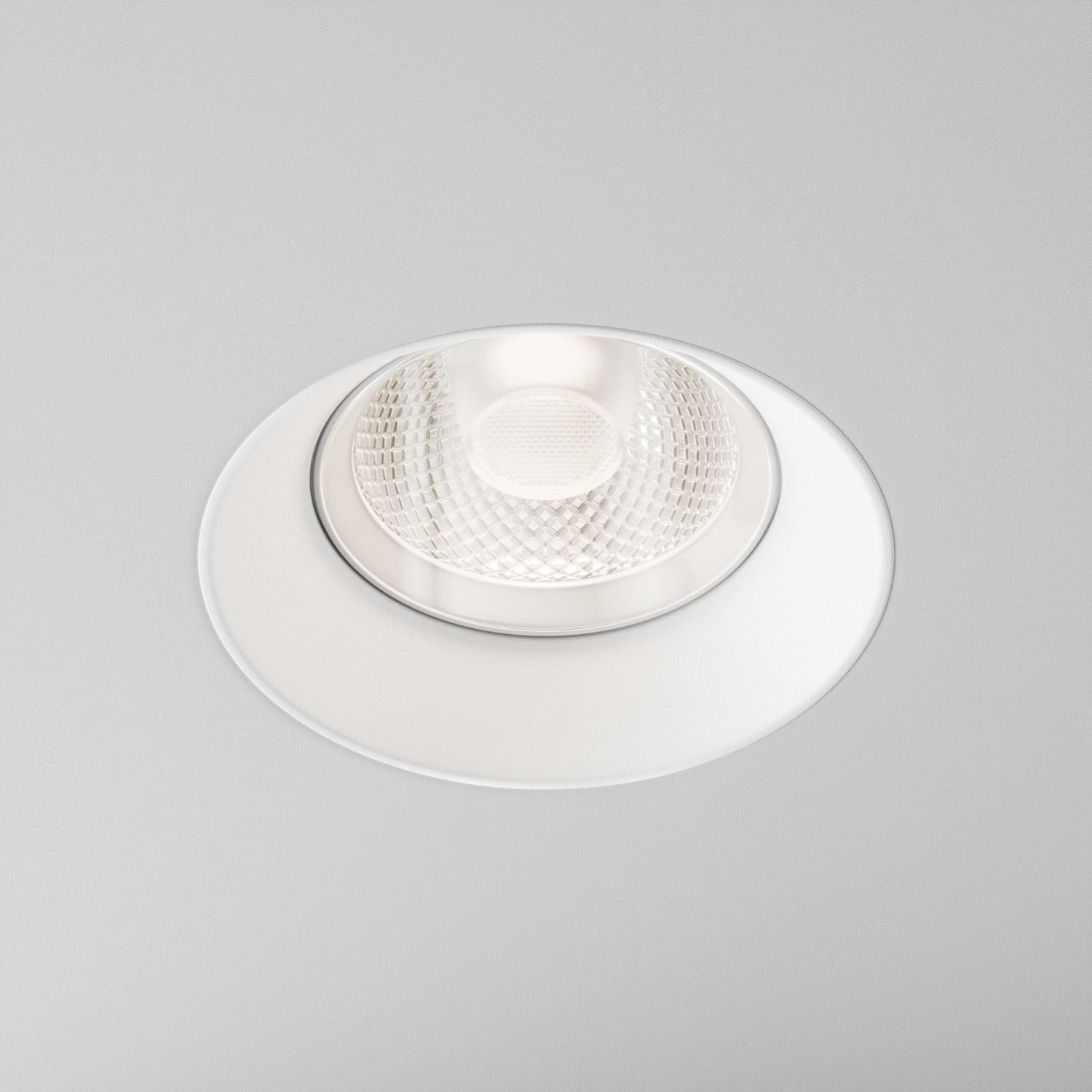 Maytoni Technical Flint Встраиваемый светильник цвет: белый DL101-GU10-TRS-W