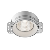 Maytoni Technical Flint Встраиваемый светильник цвет: белый DL101-GU10-TRS-W