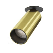Maytoni Technical FOCUS LED Встраиваемый светильник цвет: латунь C053CL-L12W4K-W-BS