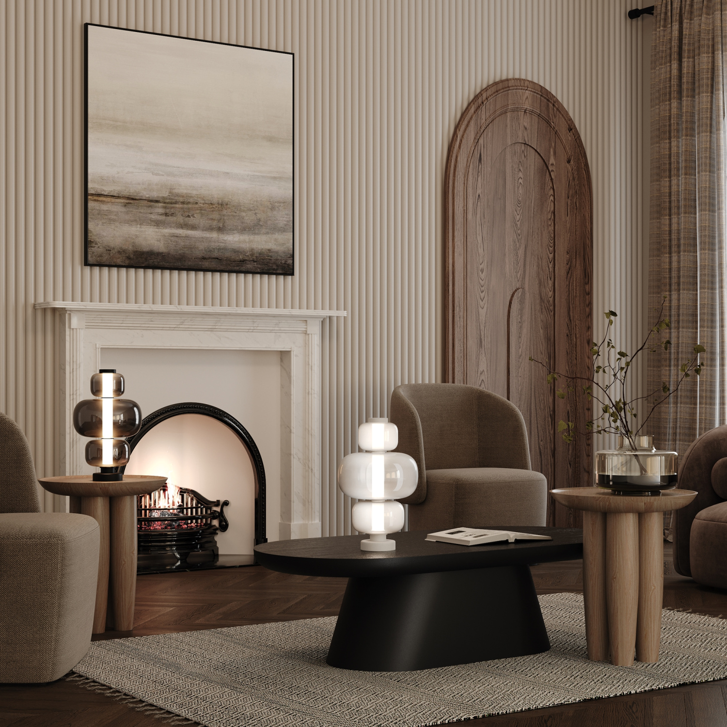 Maytoni Modern Atmos Настольный светильник цвет: белый MOD364TL-L15W3K