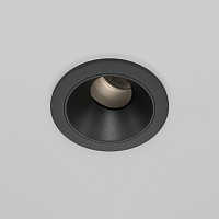 Maytoni Technical Wise Встраиваемый светильник цвет: черный DL057-7W4K-B