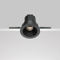 Maytoni Technical Wise Встраиваемый светильник цвет: черный DL057-7W4K-B