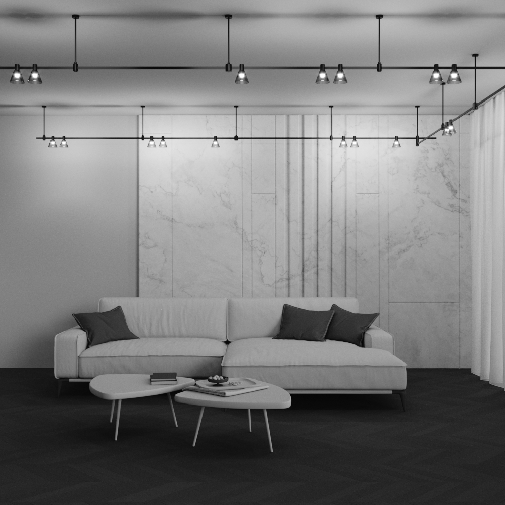 Maytoni Technical Bianca Трековый светильник цвет: черный TR147-1-3W3K-B