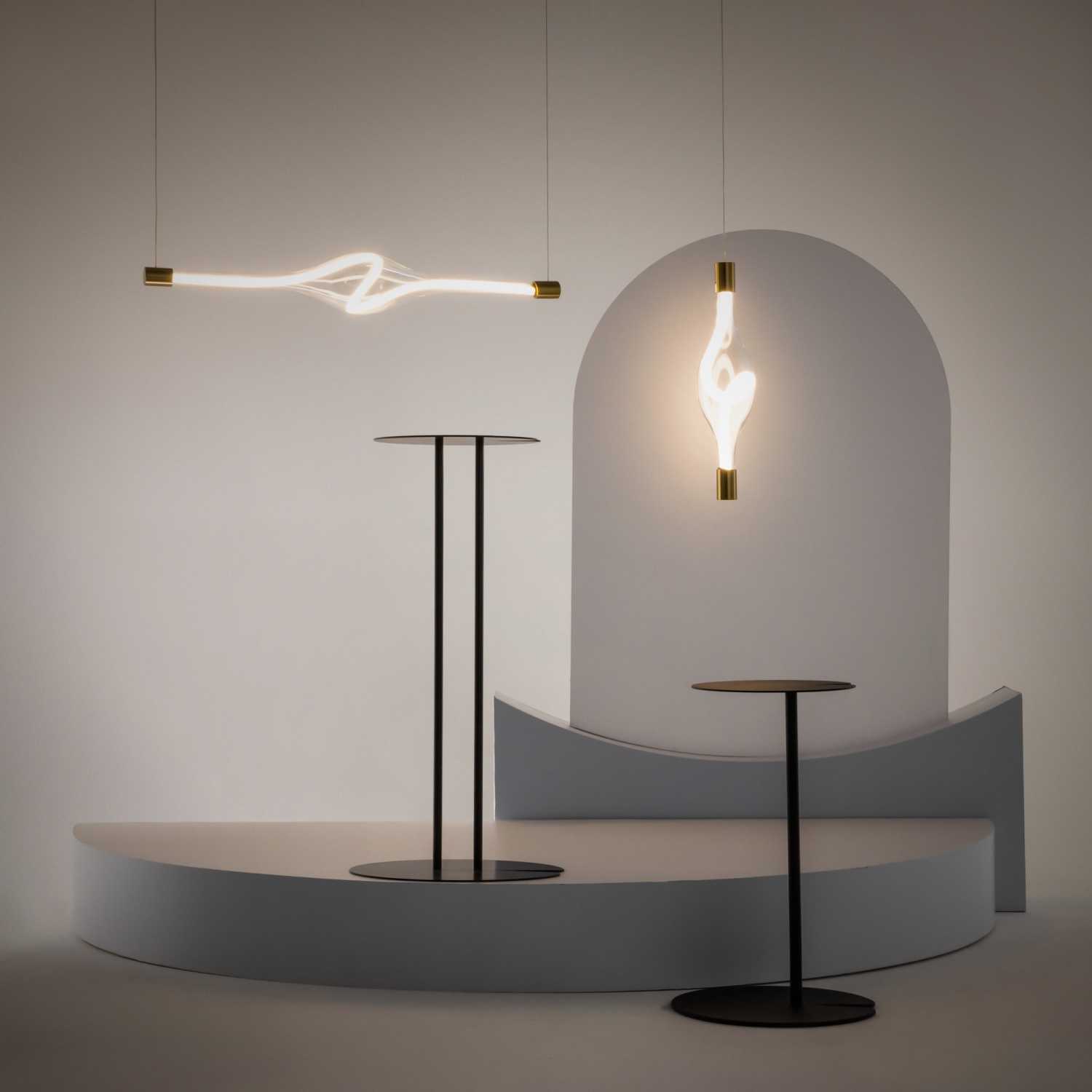 Maytoni Modern Loop Подвесной светильник цвет: латунь MOD290PL-L14BS3K