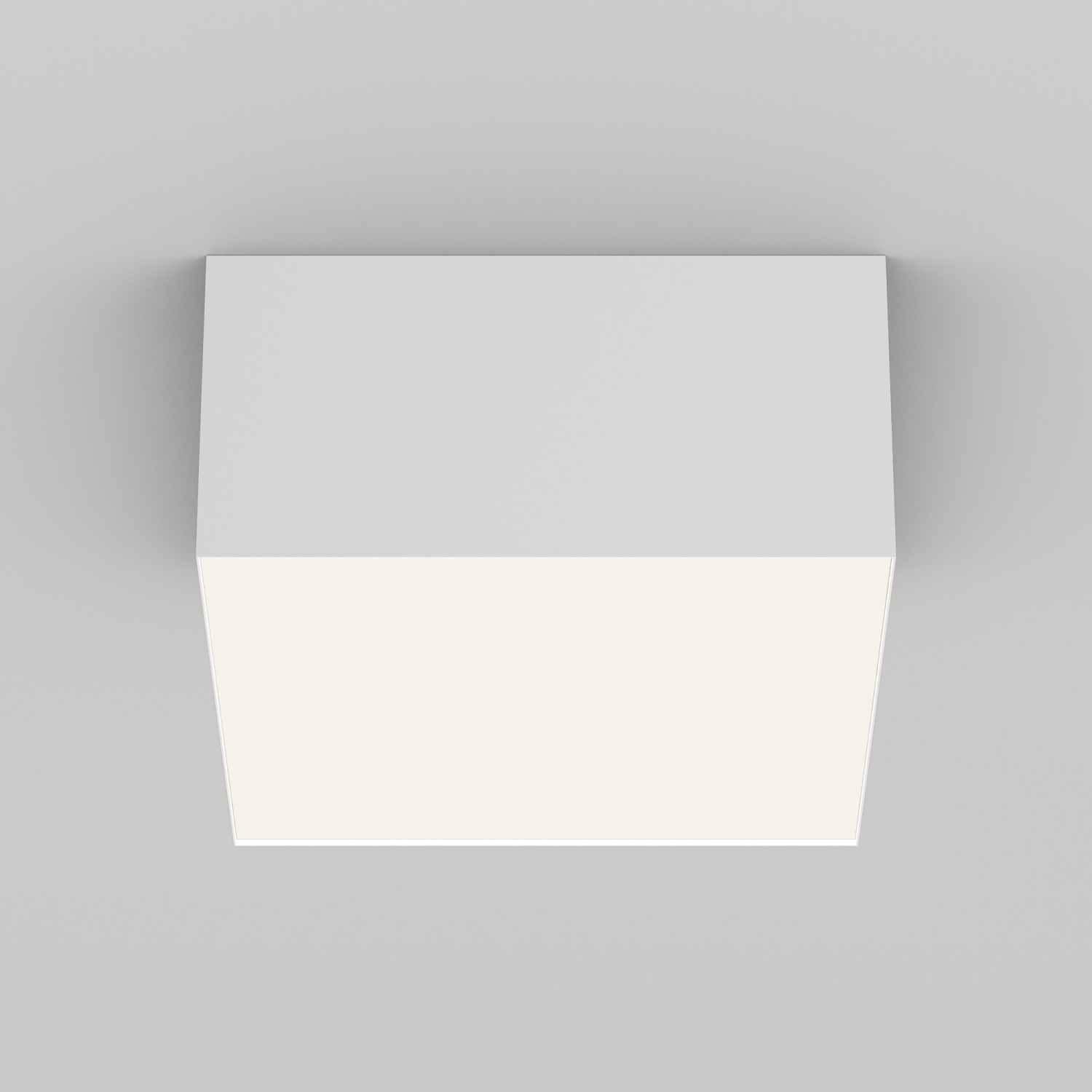 Maytoni Technical Zon Потолочный светильник цвет: белый C032CL-12W4K-SQ-W