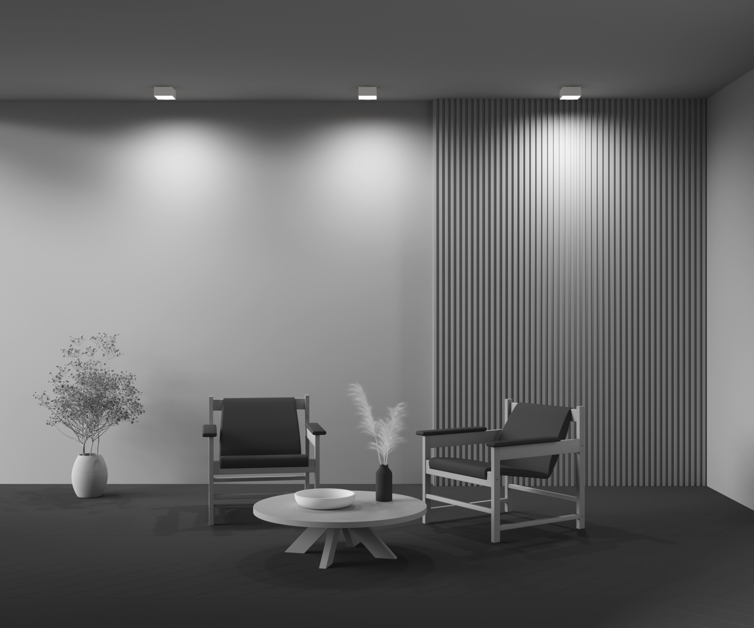 Maytoni Technical Zon Потолочный светильник цвет: белый C032CL-12W4K-SQ-W