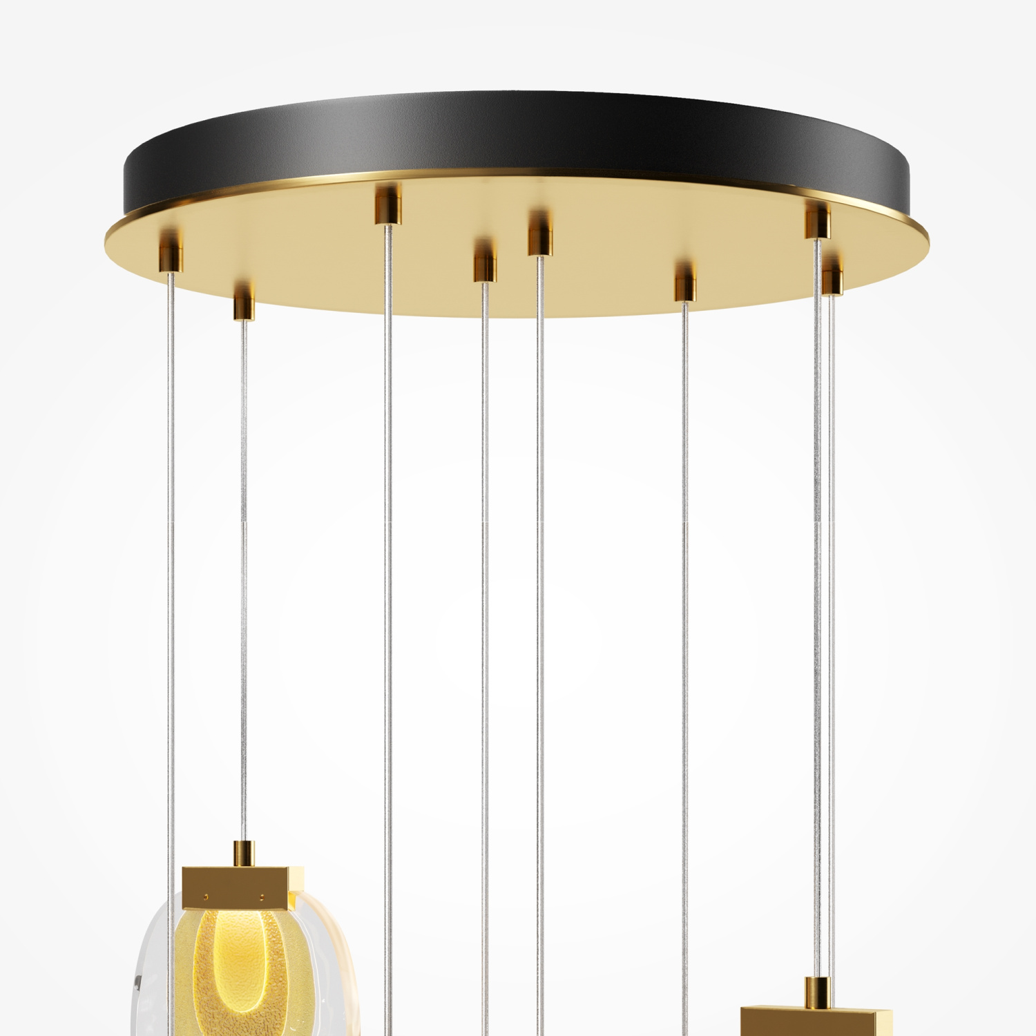 Maytoni Modern Biology Подвесной светильник цвет: латунь MOD367PL-L30BBSK