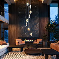 Maytoni Modern Biology Подвесной светильник цвет: латунь MOD367PL-L30BBSK