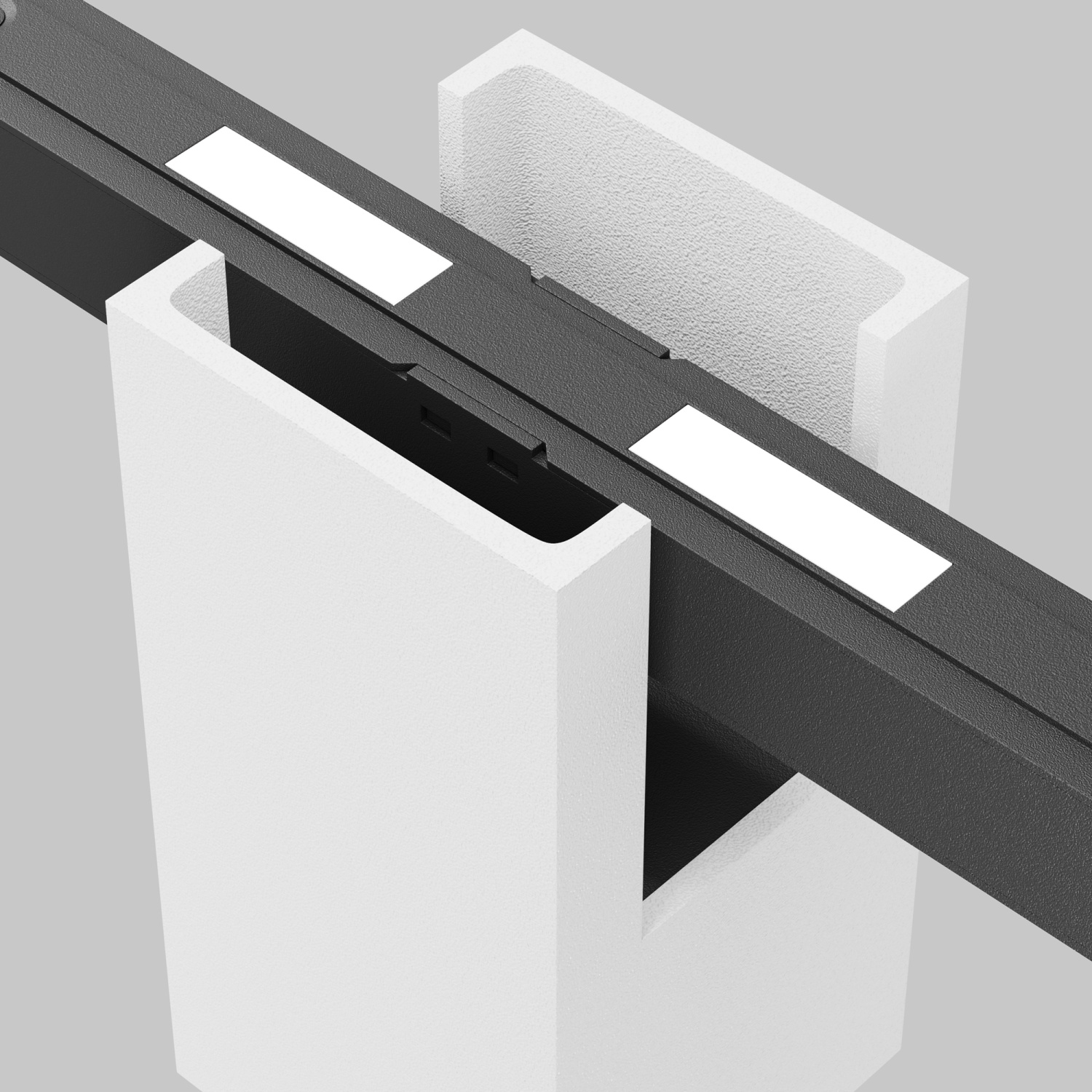 Maytoni Technical Alfa Трековый светильник цвет: черный TR121-2-7W4K-W