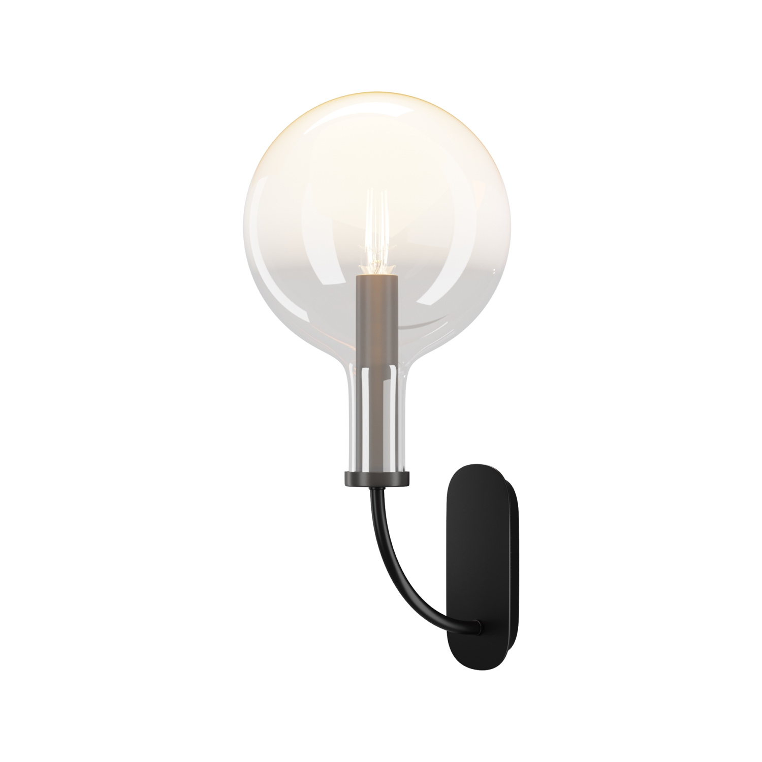 Maytoni Modern Status Настенный светильник (бра) цвет: черный MOD333WL-01B