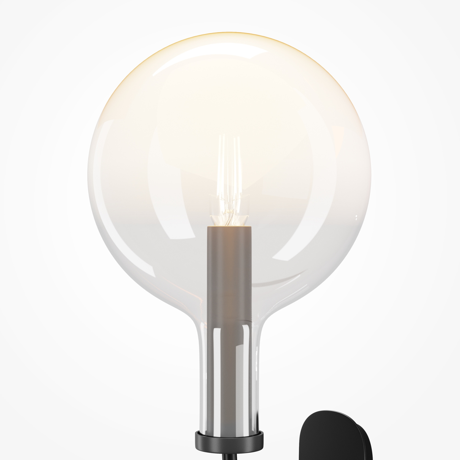 Maytoni Modern Status Настенный светильник (бра) цвет: черный MOD333WL-01B