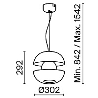 Maytoni Modern Rebel Подвесной светильник цвет: черный MOD322PL-L6G3K