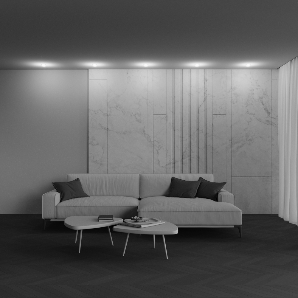 Maytoni Technical Nude Встраиваемый светильник цвет: белый DL065-12W3K-W