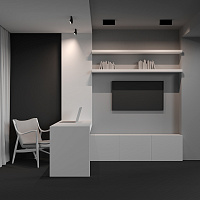 Maytoni Technical Basis Rot Потолочный светильник цвет: черный C133CL-12W3K-B