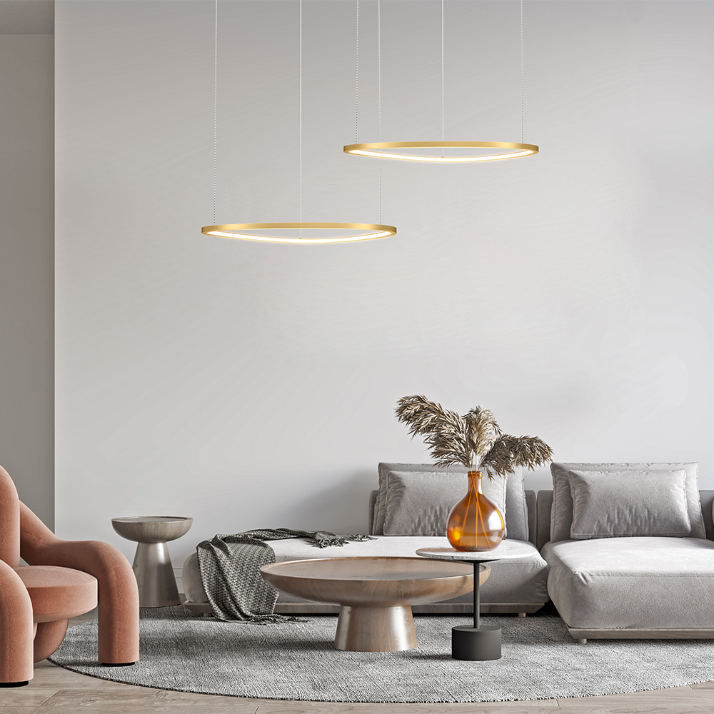 Maytoni Glint Подвесной светильник 3000к, 25 вт, цвет латунь MOD072PL-L28BS3K