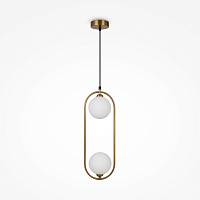 Maytoni Подвесной светильник. Цвет арматуры- Латунь Материал арматуры Металл. MOD013PL-02BS1