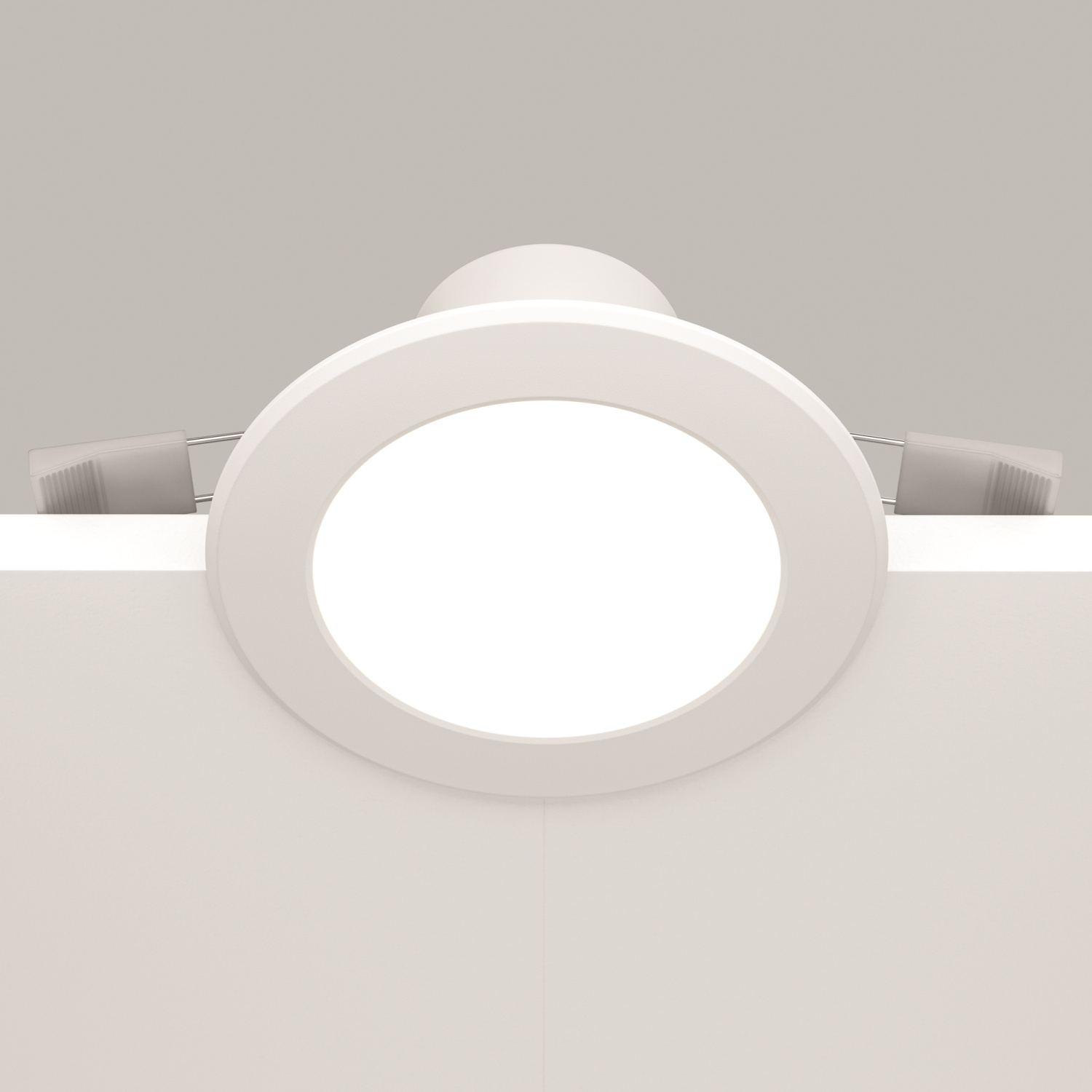 Maytoni Встраиваемый светильник. Цвет арматуры Белый. IP 44 DL015-6-L7W