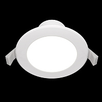 Maytoni Встраиваемый светильник. Цвет арматуры Белый. IP 44 DL015-6-L7W