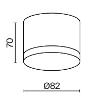 Maytoni Technical Pauline Потолочный светильник цвет: белый C087CL-GX53-W