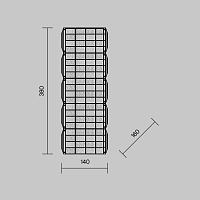 Maytoni Modern Castello Настенный светильник (бра) цвет: хром MOD335WL-L20CH3K