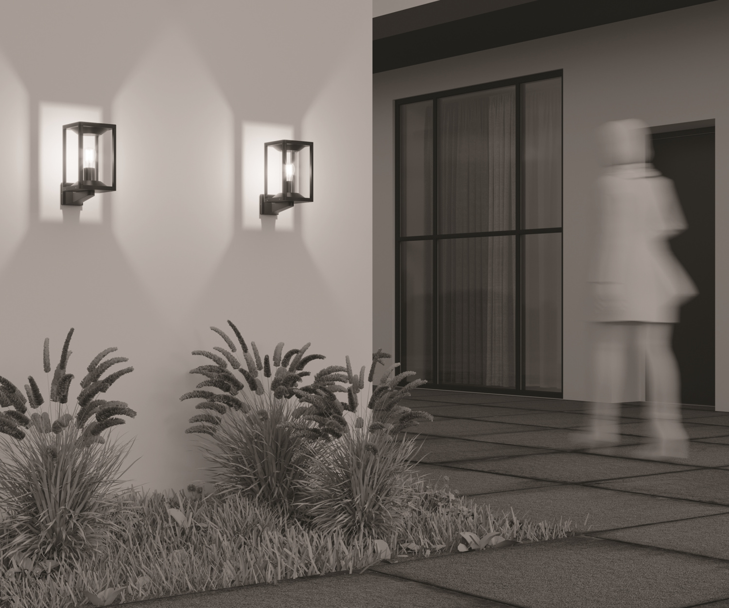 Maytoni Outdoor Cell Настенный светильник (бра) цвет: графит O452WL-01GF