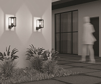 Maytoni Outdoor Cell Настенный светильник (бра) цвет: графит O452WL-01GF