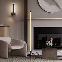 Maytoni Modern Combo Напольный светильник (торшер) цвет: черный MOD214FL-L20B3K