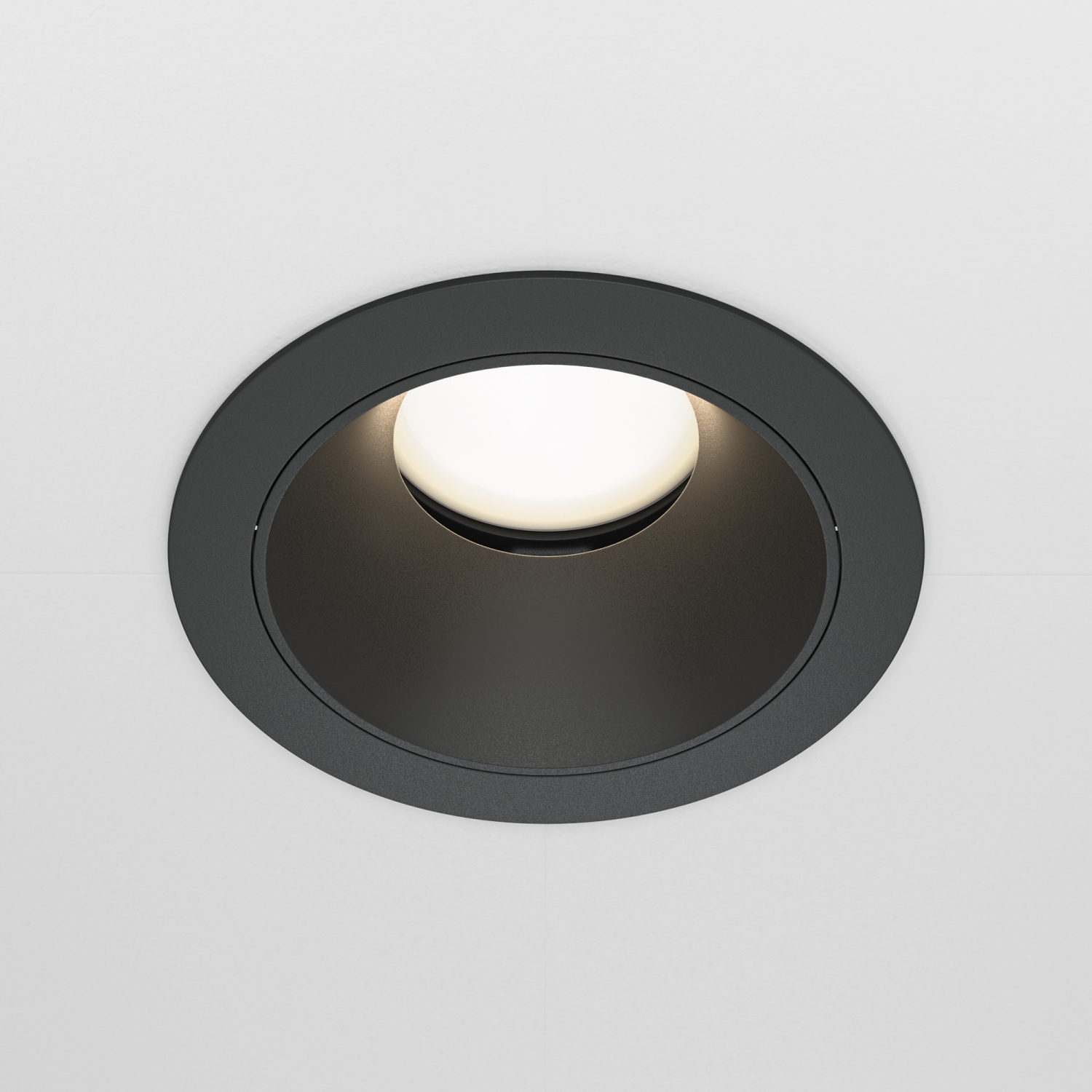 Maytoni Technical Share Встраиваемый светильник цвет: черный DL051-U-1B