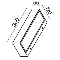 Maytoni Outdoor Lot Настенный светильник (бра) цвет: графит O428WL-L10GF3K