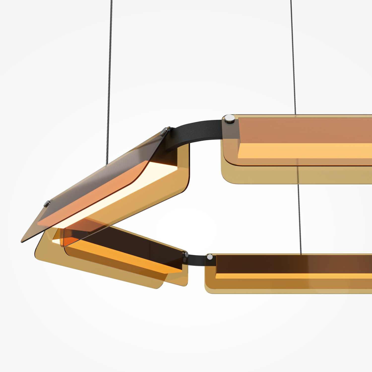 Maytoni Modern Flat Подвесной светильник цвет: черный MOD296PL-L60BC3K