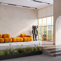 Maytoni Technical Basis Трековый светильник цвет: черный TR074-2-20W3K-B