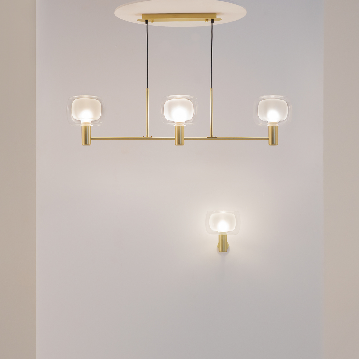 Maytoni Modern Vision Подвесной светильник цвет: золото MOD411PL-03G