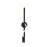 Maytoni Modern Tau Настенный светильник (бра) цвет: черный MOD146WL-L12B3K