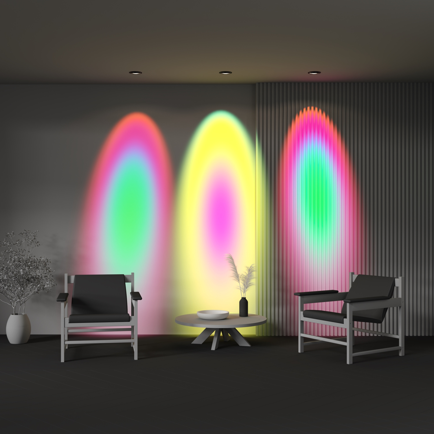 Maytoni Technical Lens Встраиваемый светильник цвет: черный DL105-12W3K-B