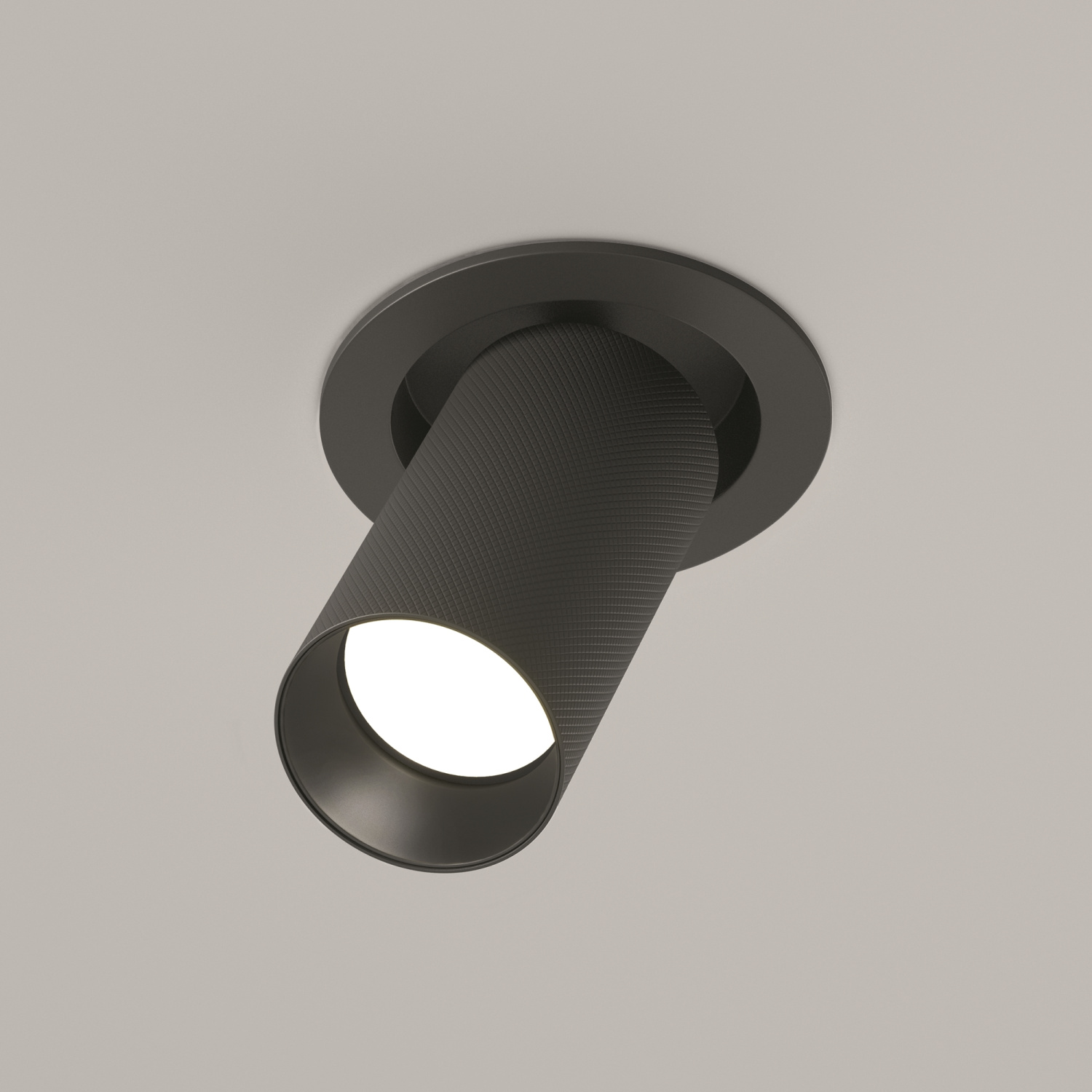 Maytoni Technical Artisan Встраиваемый светильник цвет: черный C081CL-01-GU10-B