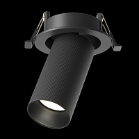 Maytoni Technical Artisan Встраиваемый светильник цвет: черный C081CL-01-GU10-B